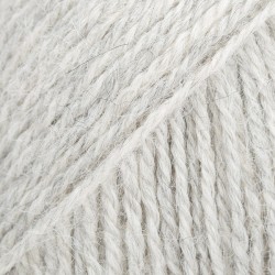 DROPS ALPACA BOUCLÉ MIX 5110 LICHT GRIJS